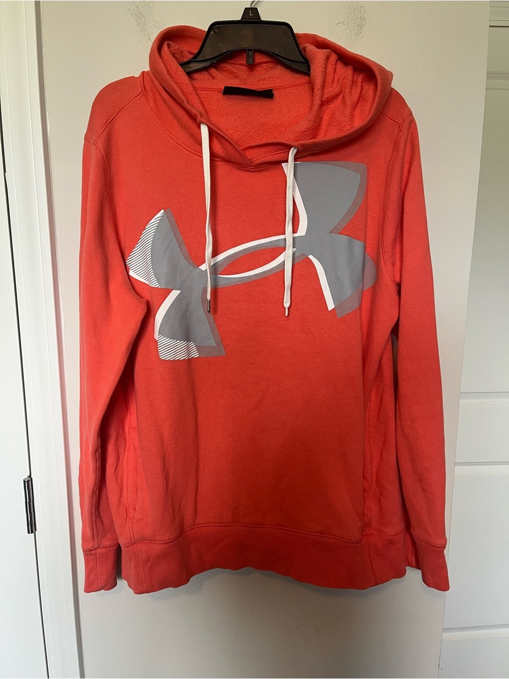Under Armour Coral Pullover Hoodie with Large Logo